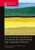 Cover: The Routledge Handbook of Theoretical and Experimental Sign Language Research - Taylor & Francis