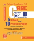 Cover: Rrc Group D 5 Solved and 10 Practice Papers 2019 - Sark Publications