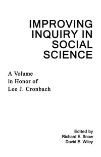 Enlarge image Cover: Improving Inquiry in Social Science - Routledge