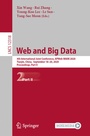 Cover: Web and Big Data - Springer