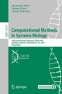Cover: Computational Methods in Systems Biology - Springer