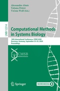 Cover: Computational Methods in Systems Biology - Springer