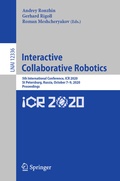 Cover: Interactive Collaborative Robotics - Springer
