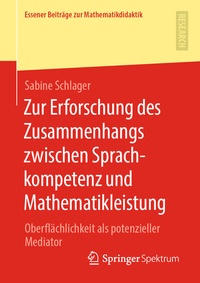Abbildung von: Zur Erforschung des Zusammenhangs zwischen Sprachkompetenz und Mathematikleistung - Springer Spektrum
