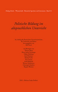 Abbildung von: Politische Bildung im altsprachlichen Unterricht - EOS Verlag