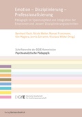 Cover: Emotion - Disziplinierung - Professionalisierung - Verlag Barbara Budrich