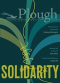 Cover: Plough Quarterly No. 25 - Solidarity - Plough Publishing House