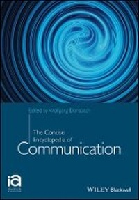 Enlarge image Cover: The Concise Encyclopedia of Communication - Wiley