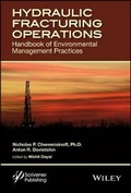 Cover: Hydraulic Fracturing Operations - Handbook of Environmental Management Practices - Wiley