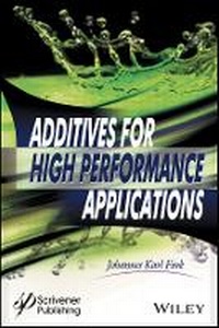Enlarge image Cover: Additives for High Performance Applications - Chemistry and Applications - Wiley