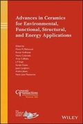 Cover: Advances in Ceramics for Environmental, Functional , Structural, and Energy Applications; Ceramic Transactions, Volume 265 - Wiley