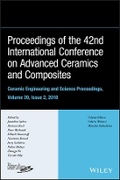 Cover: Proceedings of the 42nd International Conference on Advanced Ceramics and Composites, Ceramic Engineering and Science Proceedings, Issue 2 - Wiley