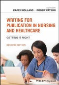 Cover: Writing for Publication in Nursing and Healthcare - Wiley-ISTE