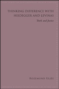 Cover: Thinking Difference with Heidegger and Levinas - De Gruyter