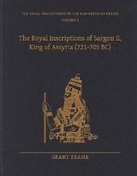 Enlarge image Cover: The Royal Inscriptions of Sargon II, King of Assyria (721-705 BC) - Eisenbrauns