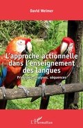 Cover: L'approche actionnelle dans l'enseignement des langues - Editions L'Harmattan
