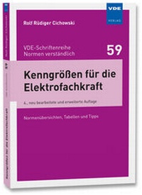 Abbildung von: Kenngrößen für die Elektrofachkraft - VDE Verlag