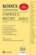 Cover: KODEX Umweltrecht 2020/21 - LexisNexis Verlag ARD ORAC GmbH