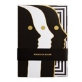 Cover: Jonathan Adler Atlas A5 Die-cut Notebook - Mudpuppy Press
