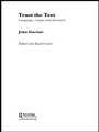 Cover: Trust the Text - Routledge