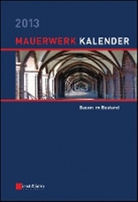 Enlarge image Cover: Mauerwerk Kalender 2013 - Ernst & Sohn