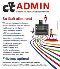 Abbildung von: c't Admin (2020) - Heise Medien