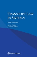Cover: Transport Law in Sweden - Wolters Kluwer