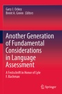 Cover: Another Generation of Fundamental Considerations in Language Assessment - Springer