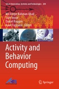 Cover: Activity and Behavior Computing - Springer