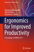 Cover: Ergonomics for Improved Productivity - Springer