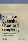 Cover: Nonlinear Dynamics, Chaos, and Complexity - Springer