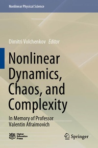Enlarge image Cover: Nonlinear Dynamics, Chaos, and Complexity - Springer
