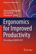 Cover: Ergonomics for Improved Productivity - Springer