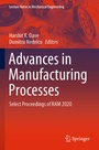 Cover: Advances in Manufacturing Processes - Springer