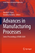 Cover: Advances in Manufacturing Processes - Springer