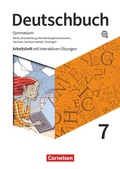 Cover: Deutschbuch Gymnasium - Berlin, Brandenburg, Mecklenburg-Vorpommern, Sachsen, Sachsen-Anhalt und Th&uuml;ringen - Ausgabe 2019 - 7. Schuljahr - Cornelsen Verlag