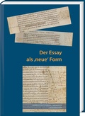 Cover: Der Essay als "neue" Form - Harrassowitz Verlag
