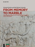 Cover: From Memory to Marble - De Gruyter