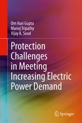 Cover: Protection Challenges in Meeting Increasing Electric Power Demand - Springer