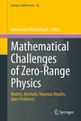 Cover: Mathematical Challenges of Zero-Range Physics - Springer
