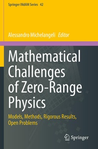 Enlarge image Cover: Mathematical Challenges of Zero-Range Physics - Springer