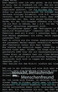 Cover: Vorsicht, freilaufender Menschenfreund - BoD - Books on Demand
