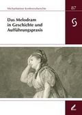 Cover: Das Melodram in Geschichte und Auff&uuml;hrungspraxis - Wi&szlig;ner-Verlag