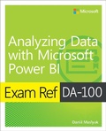 Cover: Exam Ref DA-100 Analyzing Data with Microsoft Power BI - Addison Wesley