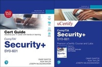 Abbildung von: Comptia Security+ Sy0-601 Cert Guide Pearson Ucertify Course and Labs Card and Textbook Bundle - Pearson It Certification