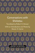 Cover: Conversations with Shotetsu - Center for Japanese Studies, University of Michigan