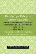 Cover: The Mertiyo Rathors of Merto, Rajasthan - University of Michigan, Centre for South and Southeast Asian Studies