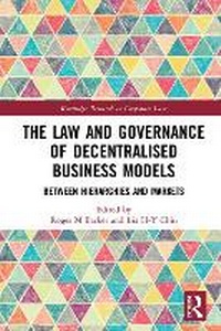 Abbildung von: The Law and Governance of Decentralised Business Models - Routledge