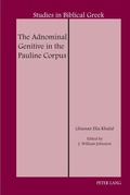 Cover: The Adnominal Genitive in the Pauline Corpus - Peter Lang Verlag