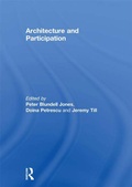 Cover: Architecture and Participation - Routledge